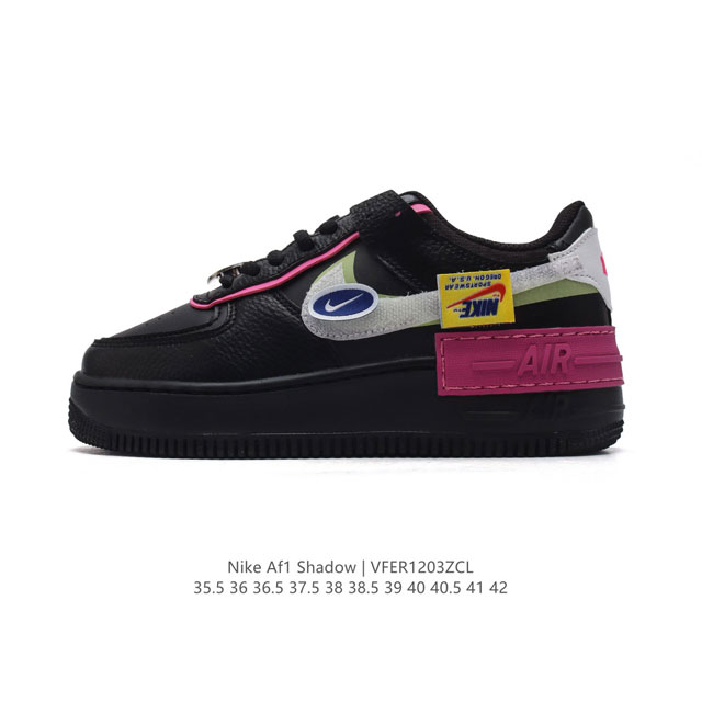 Nike Af1 Af1 Nike Air Force 1 Shadow Sacai X Nike Swoosh Air Ci0919 35.5-42 Vfer 3Zcl