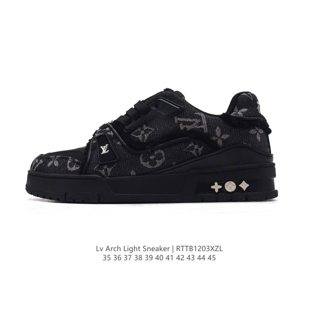 Louis Vuitton Lv 3D logo lv louis Vuitton Trainer Sneaker Low 35-45 Rttb1203Xzl