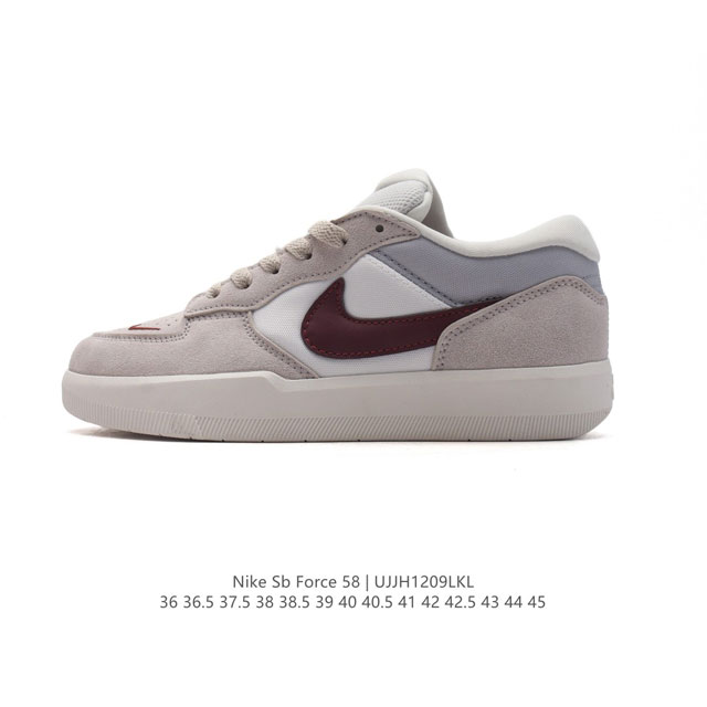 nike Sb Force 58 Fq7637-001 36 36.5 37.5 38 38.5 39 40 40.5 41 42 42.5 43 44 45 Ujjh1209Lkl