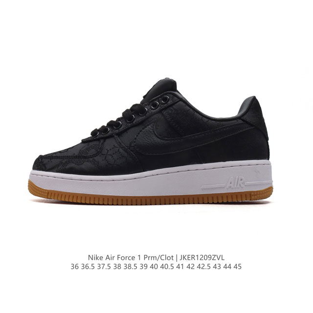 Af1 clot X fragment Design X Nike Air Force 1 Jt Premiumgame Black + Ao9286- : 36 36.5 37.5 38 38.5 39 40 40.5 41 42 42.5 43 44 45 Jker 9Zvl