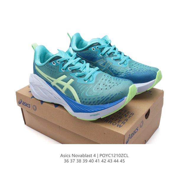 Asics novablast4 Novablast 4 Ff Blast Plus Eco Ahar Lo 33.5Mm-41.5Mm 8Mm Novablast 4 ff Blast Plus 20% Novablast - 1012B693-601 36-45 Poyc1210Zcl