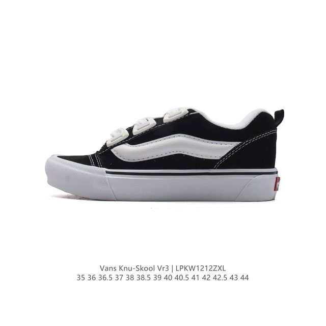 Vans Knu-Skool Vr3 Lx logo Vans knuskool imranpotato og 35-44 Lpkw1212