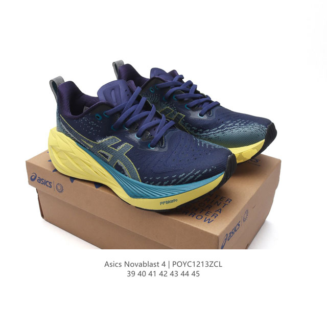 Asics novablast4 Novablast 4 Ff Blast Plus Eco Ahar Lo 33.5Mm-41.5Mm 8Mm Novablast 4 ff Blast Plus 20% Novablast - 1012B693-601 36-45 Poyc1213Zcl