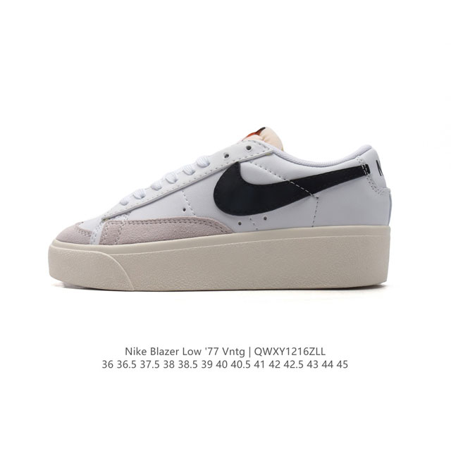 Nike Blazer Low '77 Vntg Swoosh Nike Blazer Low '77 Vntg Dj0292 36-45 Qwxy1216Z