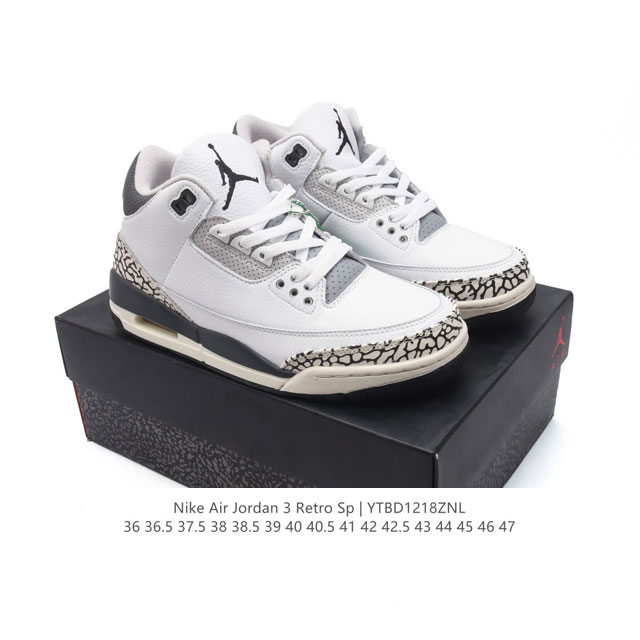 Aj3 Nike Air Jordan 3 Retro Se 3 3 Aj 1988 Nike Air Ct8532 36-47 Ytbd1218Znl