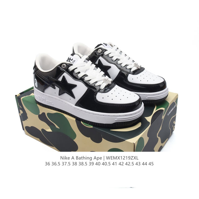 A Bathing Ape air Sole a Bathing Ape bape X Nike Air Force 1 Sta Low Camo 36-45