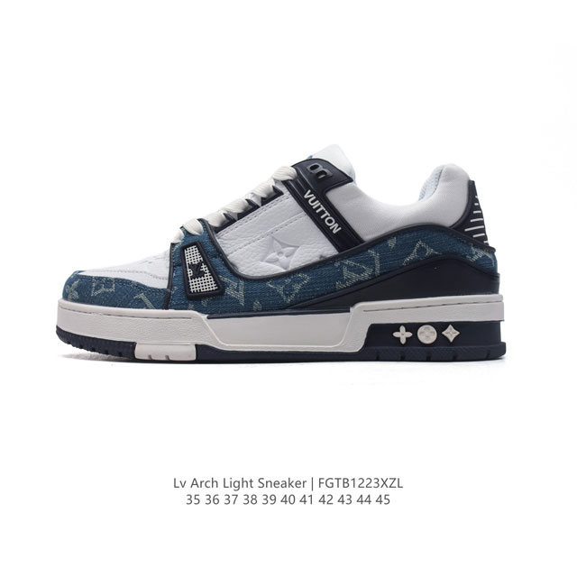 Louis Vuitton Lv 3D logo lv louis Vuitton Trainer Sneaker Low 35-45 Fgtb1223Xzl