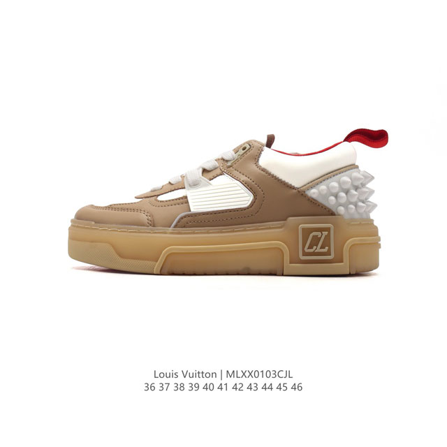 Louis Vuitton Lv 3D logo lv louis Vuitton Trainer Sneaker Low 36-46 Mlxx0103Cjl