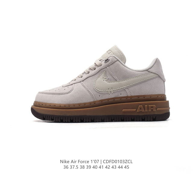 Nike Air Force 1 Low Luxe 1982 Air Force 1 Luxe Swoosh Logo Hv2531- 36 37.5 38