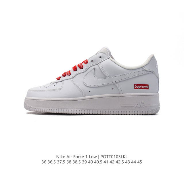 supreme X Nike Air Force 1 Low af1 supreme Cu9225-101 36 36.5 37.5 38 38.5 39 4