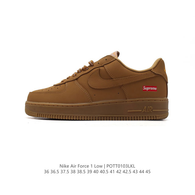 supreme X Nike Air Force 1 Low af1 supreme Cu9225-101 36 36.5 37.5 38 38.5 39 4