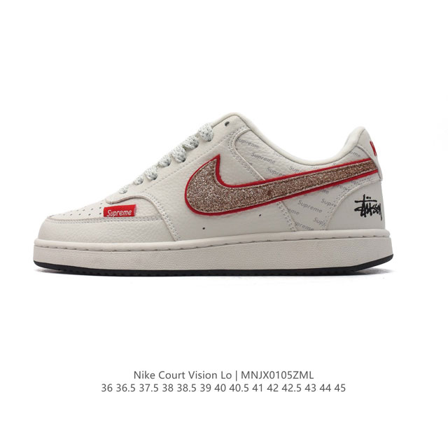 Nike Court Vision Lo 80 20 80 Swoosh Swoosh Nike Fd5188-113 36-45 Mnjx0105Zml