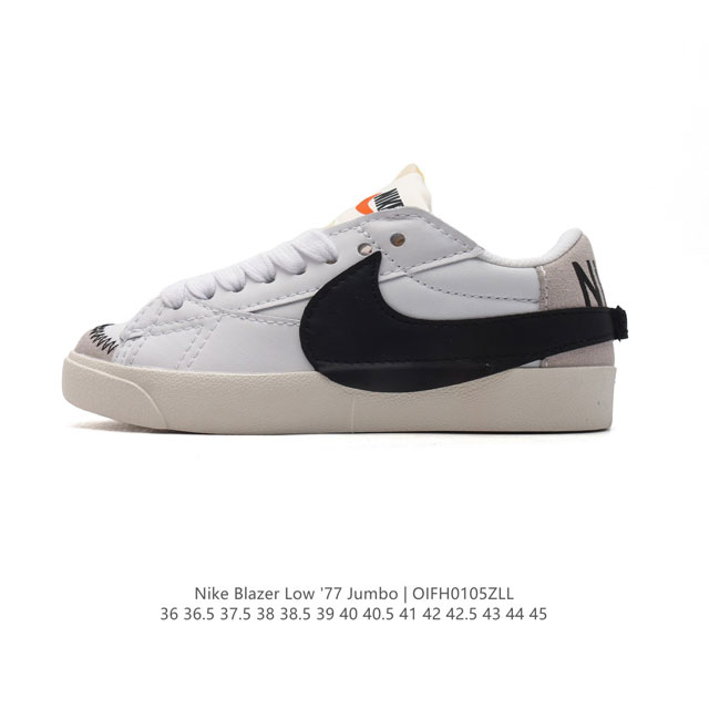 Nike Blazer Low '77 Jumbo 1977 Blazer : Dr9865 36-45 Oifh0105Zll