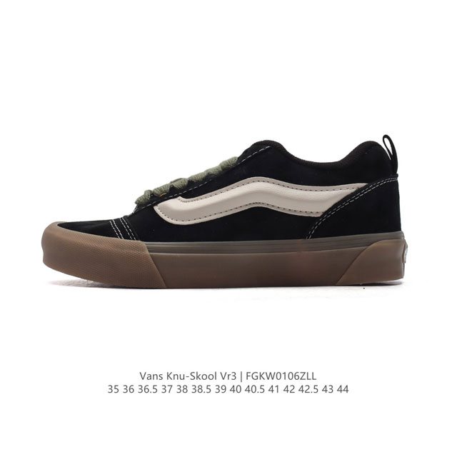 Vans Knu-Skool Vr3 Lx logo Vans knuskool imranpotato og 35-44 Fgkw0106Zll