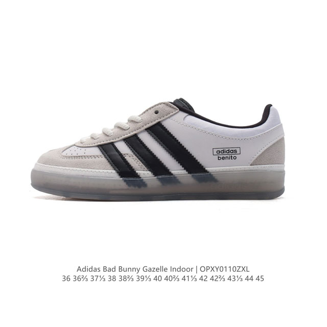 T bad Bunny X Adidas Gazelle Indoor Badbunny adidas gazelleindoor If9733 36 36