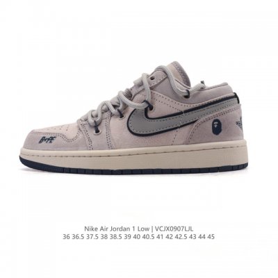 Special Offer: Nike Jordan Air Jordan 1 Low Aj1, a deconstructed, double-lace, l