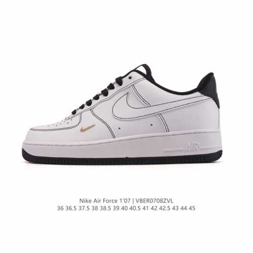 Genuine Nike Air Force 1 '07 Low Air Force One white shoes with air cushion, lo