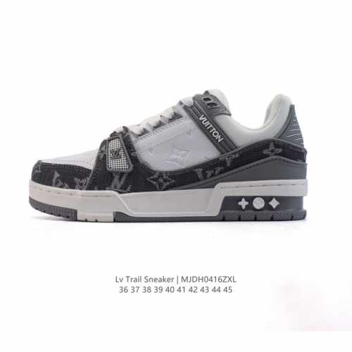 Louis Vuitton Lv 3D Logo Lv Louis Vuitton Trainer Sneaker Low 36-45 Mjdh0416