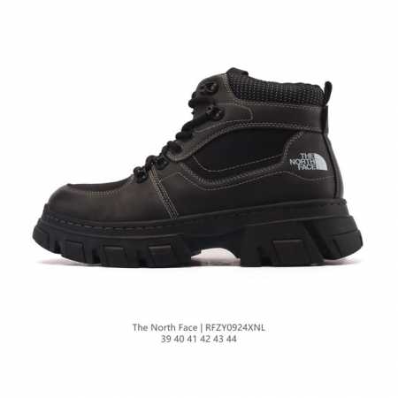 Corporate-grade outdoor dad sneakers, mid-cut Martin boots. The North Face thic - Click Image to Close