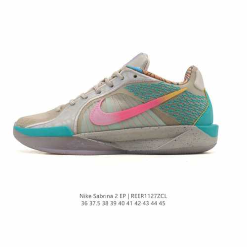 Company-grade Nike Sabrina 2 Ep Anti-slip, Durable, Low-top Cushioning Basketba