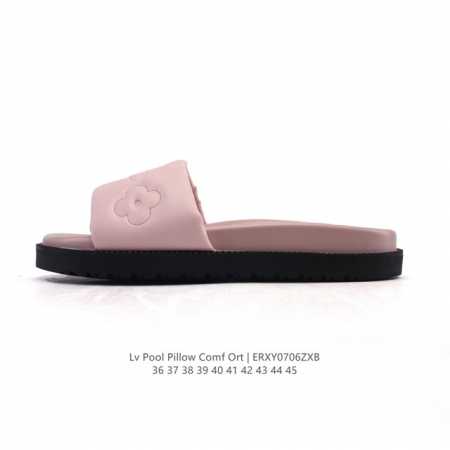 Corporate Louis Vuitton Pool Pillow Comfortable Casual Fashion Beach Shoes Casu - Click Image to Close