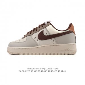 New Af1 Nike Air Force 1 '07 Low, a versatile sneaker with a thick, cushioned s