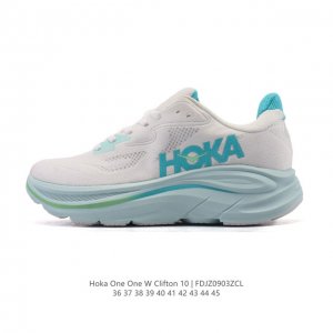 Hoka One One has launched the upgraded Clifton 10, a lightweight, cushioned casu