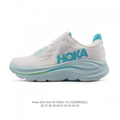 Hoka One One has launched the upgraded Clifton 10, a lightweight, cushioned casu