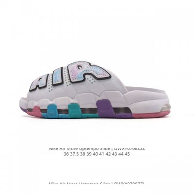 Nike Air More Uptempo Slide Pippen slippers casual beach shoes home slippers ar