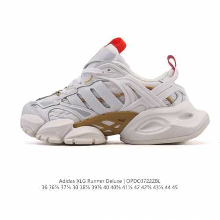 Corporate-grade Adidas Xlg Runner Deluxe low-top, thick-soled, elevated, dad-sty - Click Image to Close