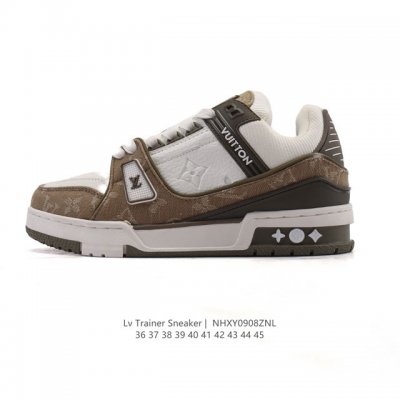 Corporate-grade Louis Vuitton LV Louis Vuitton sneakers, fashionable sneakers w