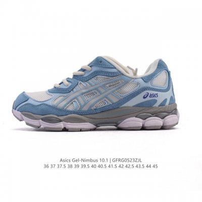 Corporate Grade Asics Gel-Nimbus 10.1 Retro Running Shoes Thick-Soled Heightened