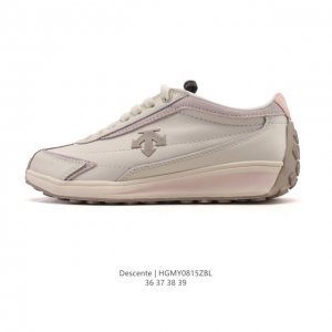 New company-grade Descente Cron Racer casual shoes, designed for women. The Des