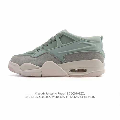 Nike Air Jordan 4 Retro Og Michael Jordan Aj4 generation Joe 4 low-top retro ca