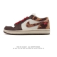 Nike Air Jordan 1 Low AJ1, a low-top retro-style casual basketball shoe. Inspir