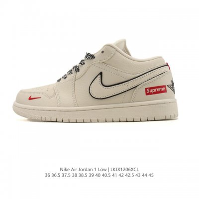 Factory Grade Nike Air Jordan 1 Low AJ1, a low-top retro-style casual basketbal