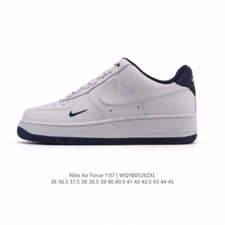 Nike Air Force 1 '07 Low Air Force One White Shoes With Air Cushion 2025 New Low - Click Image to Close