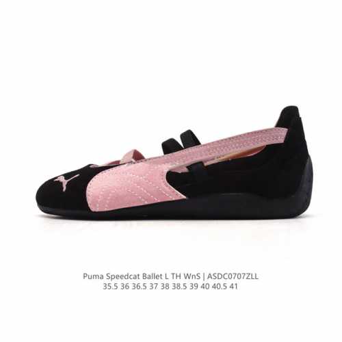 Puma Speedcat Ballet Ballet Shoes Mary Jane Shoes Women's Sports Casual Shoes P