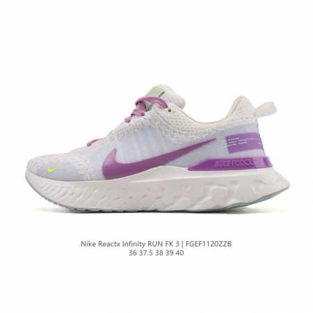 Nike React Infinity Run Fk 3 prm Road Running Shoes. Helping you recover quickl - Click Image to Close