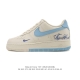 Nike Air Force 1 '07 Low, a versatile, platform, low-top white sneaker with cus