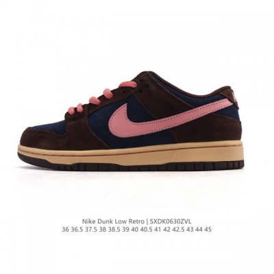Authentic Nike Dunk Low Retro Sneakers A classic 80s basketball shoe, originally