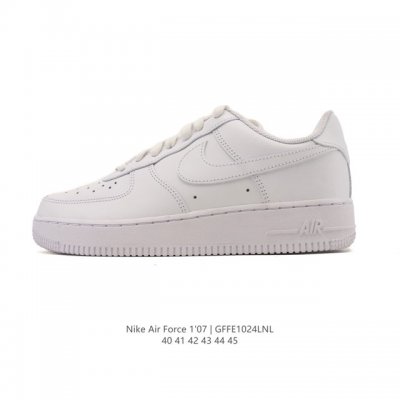 Nike Air Force 1 '07 Low, a versatile, platform, low-top, casual athletic shoe w