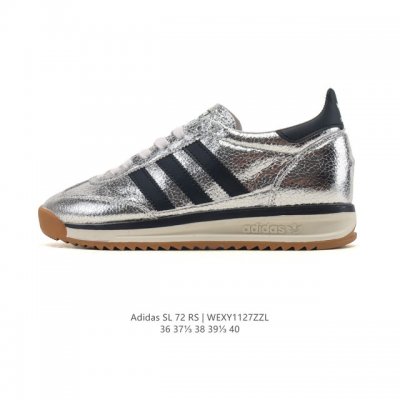 Adidas SL 72 Shoes Classic Retro Thin-Soled Sneakers T-Toe Shoes Originals Retro