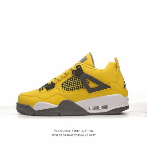 aj4 4 jordan pu air Og nike Wmns Air Jordan 4 Retro Off Noir aj4 36 37 38 39 40