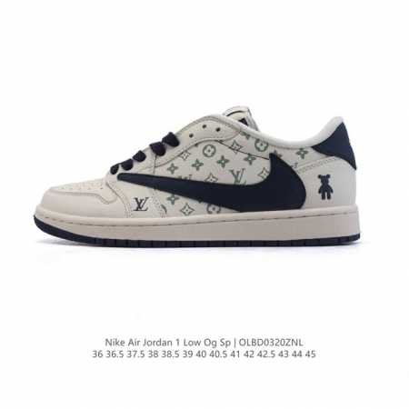 210 /Nike Air Jordan 1 Low Og Sp"Military Blue"Aj1 1 Aj1 1 Aj1 1 Ts Swoosh Sj206 - Click Image to Close