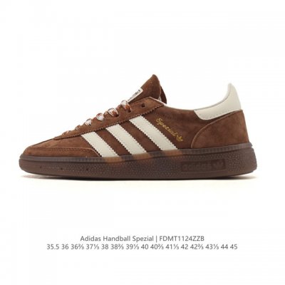 Adidas Handball Spezial Low-Top Adidas Originals Retro Casual Sneakers, featurin