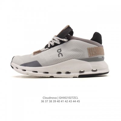 Authentic On Cloudnova All-Weather Lightweight Cushioning Comfortable Breathable