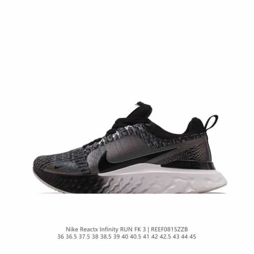 Nike React Infinity Run Fk 3 Prm Nike React Flyknit Flyknit Dz3025-001 36-45 Re
