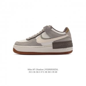 Nike Af1 Af1 Nike Air Force 1 Shadow Sacai X Nike Swoosh Air Fb1857-111 35.5-40