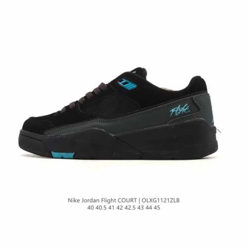 Nike Jordan Flight Court Fashion Casual Non-Slip Durable Low-Top Sports Shoes R